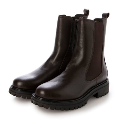 ロビンローズ Robin Rose KLONDIKE/クロンダイク レザー ボリュームソール サイドゴア （チェルシーブーツ） （DBR）