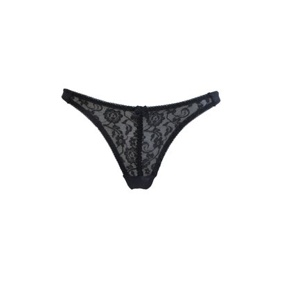 レンヴィ REN-VI レースデザイン Tバックショーツ 【返品不可商品】 (ブラック)