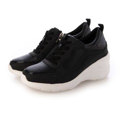 パータム リュクス PARTAM LUXE ヒモツキヒールアップシューズ （BL/WH）