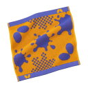 バタフライ BUTTERFLY バタフライ Butterfly 卓球 パレスト ハンドタオル タオル ハンカチ パイル生地 77260 (オレンジ)