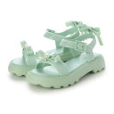 メリッサ melissa MELISSA TOWN SANDAL BOW AD (GREEN)