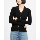 シルビアン ヒーチ SILVIAN HEACH Vネックカーディガン (BLACK)