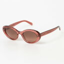 セリーヌ CELINE サングラス レディース メンズ (クリアレッド)