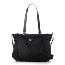 ラシット russet 2WAYビッグトートバッグ(CEー010ーOUT) (Black/Navy)