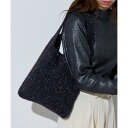 メゾンブリーズ MAISON BREEZE glitter shoping TOTE bag トート フェザーニット ラメ バッグ グリッター 鞄 (その他2)