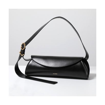 ジルサンダー Jil Sander JIL SANDER ハンドバッグ CANNOLO GRANDE カンノーロ （P4840-001/BLACK）