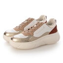 ジェオックス GEOX D45NHB085CFC1327 WHITE/LT GOLD (WHITE/LT GOLD)