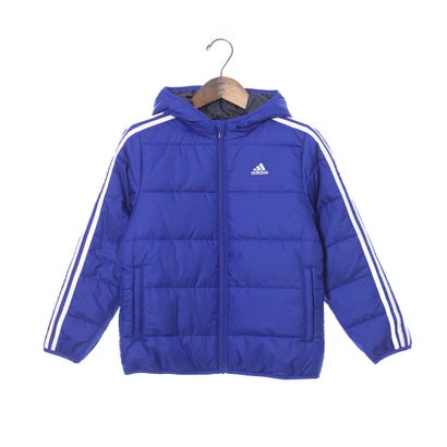アディダス adidas ジュニア 中綿ジャケット U ESS 3S パデットジャケット IW0543 (セミルシッドブルー/ホワイト)