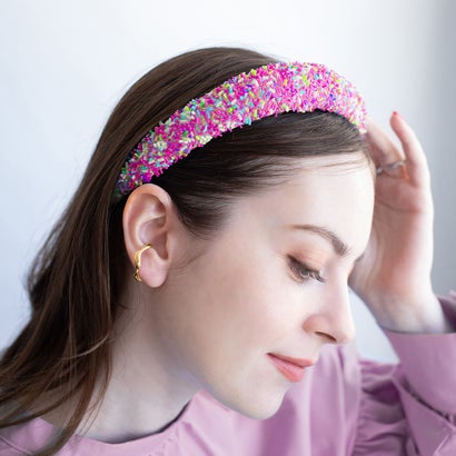 スタイロ styiro カラースプレーカチューシャ（ピンク）