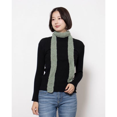 アースメイド EARTH MADE E7528 MOHAIRLIKE SLIM MUFFLER (グリーン) アースメイド EARTH MADE E7528 MOHAIRLIKE SLIM MUFFLER (グリーン)