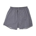 アクアスキュータム Aquascutum AQ裏打トランクス/24FW/ストライプC 【返品不可商品】 (ネイビー)