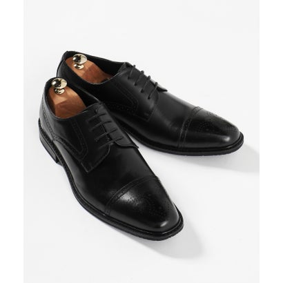 テットオム TETE HOMME ウィングチップ カウレザー ドレスシューズ / モンクストラップドレスシューズ （ブラック）