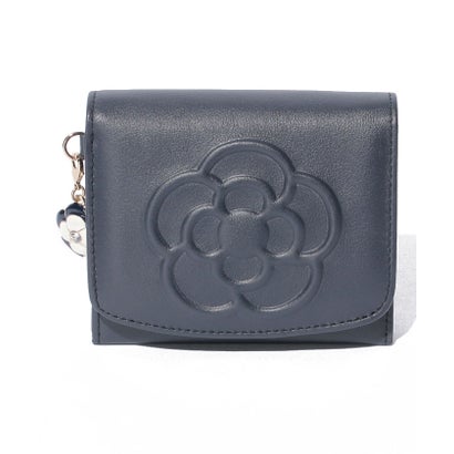 クレイサス CLATHAS ワッフル 2つ折り財布 （ネイビー）