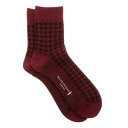 マッキントッシュ ロンドン MACKINTOSH LONDON ML千鳥格子 (レッド)(4)