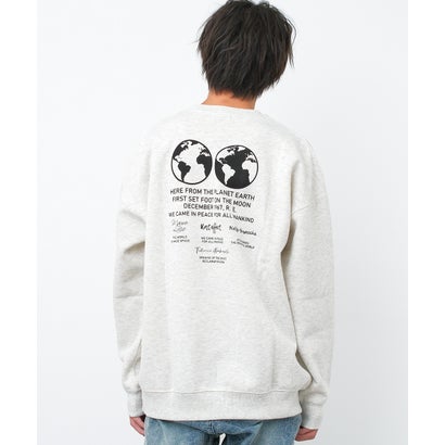 ラット エフェクト RAT EFFECT 裏起毛RAT EARTHスーパービッグトレーナー （オートミール）