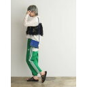 チーク cheek チーク line mini shoulder(ブルー) (BL)