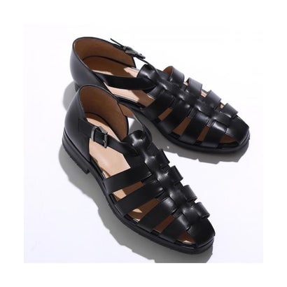 パラブーツ Paraboot PARABOOT グルカサンダル 190212 FERRET レザーサンダル （NOIR/ブラック）