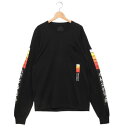 クロムハーツ Chrome Hearts Tシャツ カットソー ロングスリーブTシャツ ブラック メンズ CHROME HEARTS 252410 BLMU (BLACKMULTI)