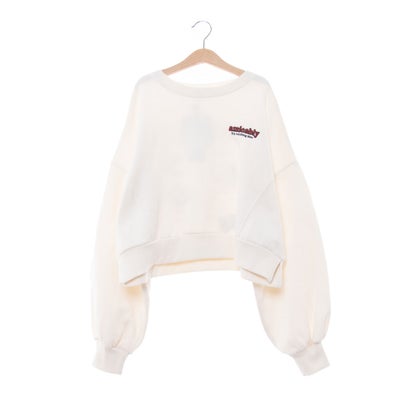 ラブトキシック Lovetoxic 裏起毛バックワッペンプルオーバー （アイボリー）