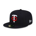 ニューエラ NEW ERA NEWERA キャップ 帽子 9FIFTY 野球チーム 950 ワンサイズ MLB フラットバイザー スナップバック 野球チーム メジャーリーグ 男女 NEWERA 9FIFTY CAP (ツインズネイビー)