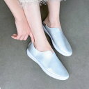 エンチャンテッド enchanted 《MELLOW》【魔法の靴】パンチングメッシュソフトバブーシュ (シルバー)