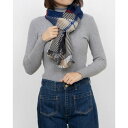 カシュネ cache nez エッフェルチェックマフラー (NV)