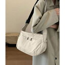 ミニミニストア miniministore ショルダーバッグ 大容量 軽量 ナイロン (アイボリー)
