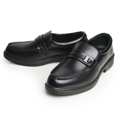 ウィルソン シューズ Wilson shoes ビジネスシューズ メンズ 紳士靴 革靴 走れる ビジネス コンフォート ウォーキング ビットローファー Uチップ （ブラック）