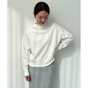 UNFILO 【洗える】裏起毛スウェット クルーネック (オフ)