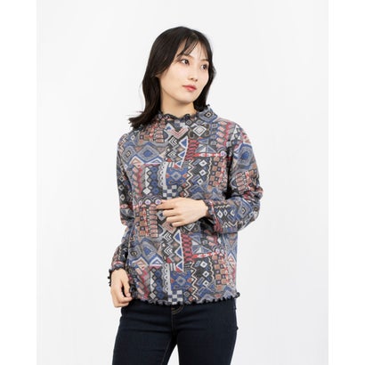 コケットコレクション COKETT COLLECTION リバーシブルプルオーバー (グレー) コケットコレクション COKETT COLLECTION リバーシブルプルオーバー (グレー)