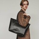 ティーケー タケオ キクチ tk.TAKEO KIKUCHI Refined Leather トートバッグ (ブラック(119))