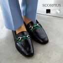 スコーピウス SCORPIUS 【SCORPIUS】 スコーピウス リボン ビット ローファー (ブラック)