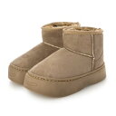 ジェリー GERRY GERRY GR7523 レディース 軽量 厚底 ムートンブーツ スノーブーツ ウインターブーツ歩きやすい おしゃれ (BEIGE)