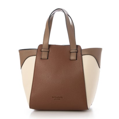 ラロシェル La Roshelle ハンドバッグ＆ポーチセット/LR603084 （ブラウン）