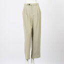 トーナル TONAL ツータックテーパードパンツ