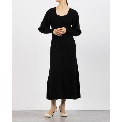 トーナル TONAL ボリュームスリーブニットワンピース