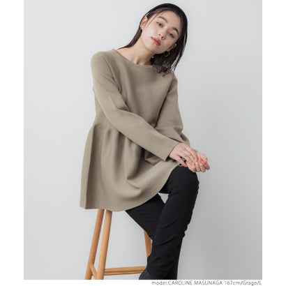 コカ coca フレアニット （Greige）