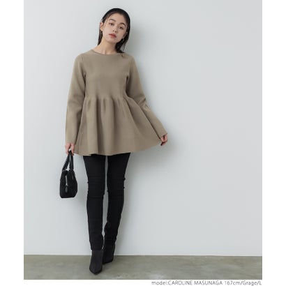 コカ coca フレアニット （Greige）