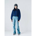 エイチシーエーイー HCAE JACQUARD SHORT KNIT TOP (BLACK x BLUE)