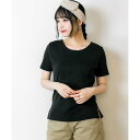 ジャングルジャロピー JUNGLE JALOPY 【選べる2タイプ】綿100% ダブルフロントTシャツ (U NECK BLACK)