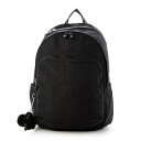 キプリング Kipling DELIA バックパック (Black Cross Web)