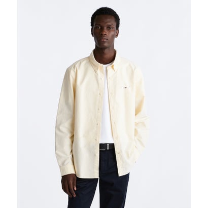 トミー ヒルフィガー TOMMY HILFIGER ソリッドヘリテージオックスフォードシャツ （イエロー）