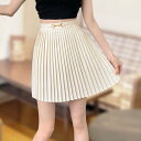アイカ ica スカート ミニスカート ショートスカート フレアスカート プリーツスカート Aラインスカート ショート丈 ハイウエスト ペチパンツ Aライン フレア プリーツ レディース (WT)