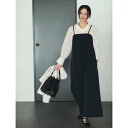 ザ ショップ ティーケー (ウィメン) THE SHOP TK(Women) ダブルクロスサロペット サスティナブル (ネイビー(094))