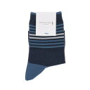 マッキントッシュ ロンドン MACKINTOSH LONDON MLマルチボーダーハーフ丈 (ネイビー)