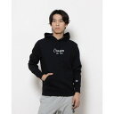 チャンピオン Champion メンズ スウェットパーカー HOODED SWEATSHIRT_ C3-A132 (ブラック)(4)