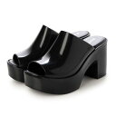 メリッサ melissa MELISSA MULE HYPE AD (BLACK)