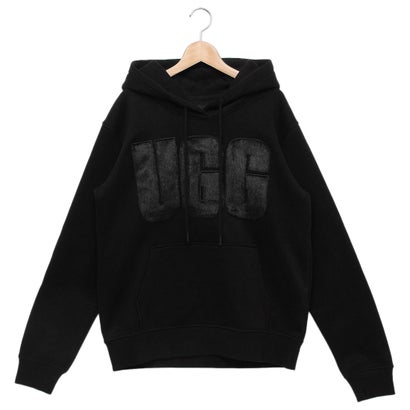 アグ UGG パーカー フーディー Wレイ ファジーロゴフーディー ブラック レディース UGG 1121385 BLK （BLACK）のサムネイル