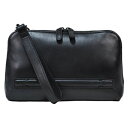 ジョヤ JOYA シックなデザインの2WAYセカンドクラッチバッグ (ブラック)