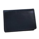 ジェイエスデザイン JS-DESIGN ADHIAレザー名刺入れ (ネイビー)